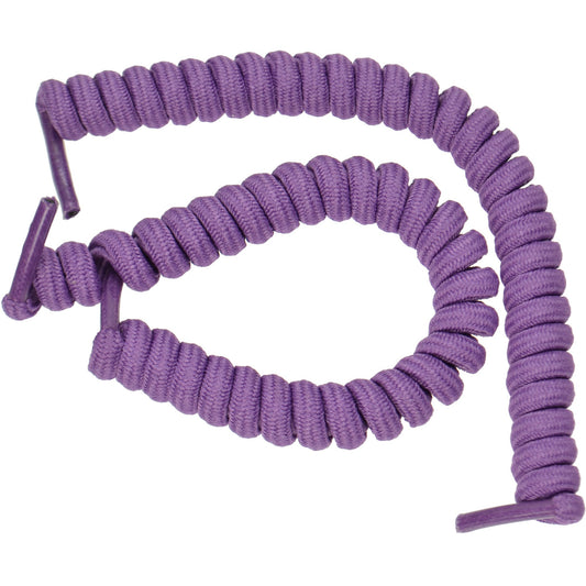 Vizi Coil Elastic No Tie Shoe Laces - Purple