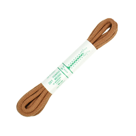 90cm Premium Cord Shoe Laces - Tan (LightBrown) 4mm