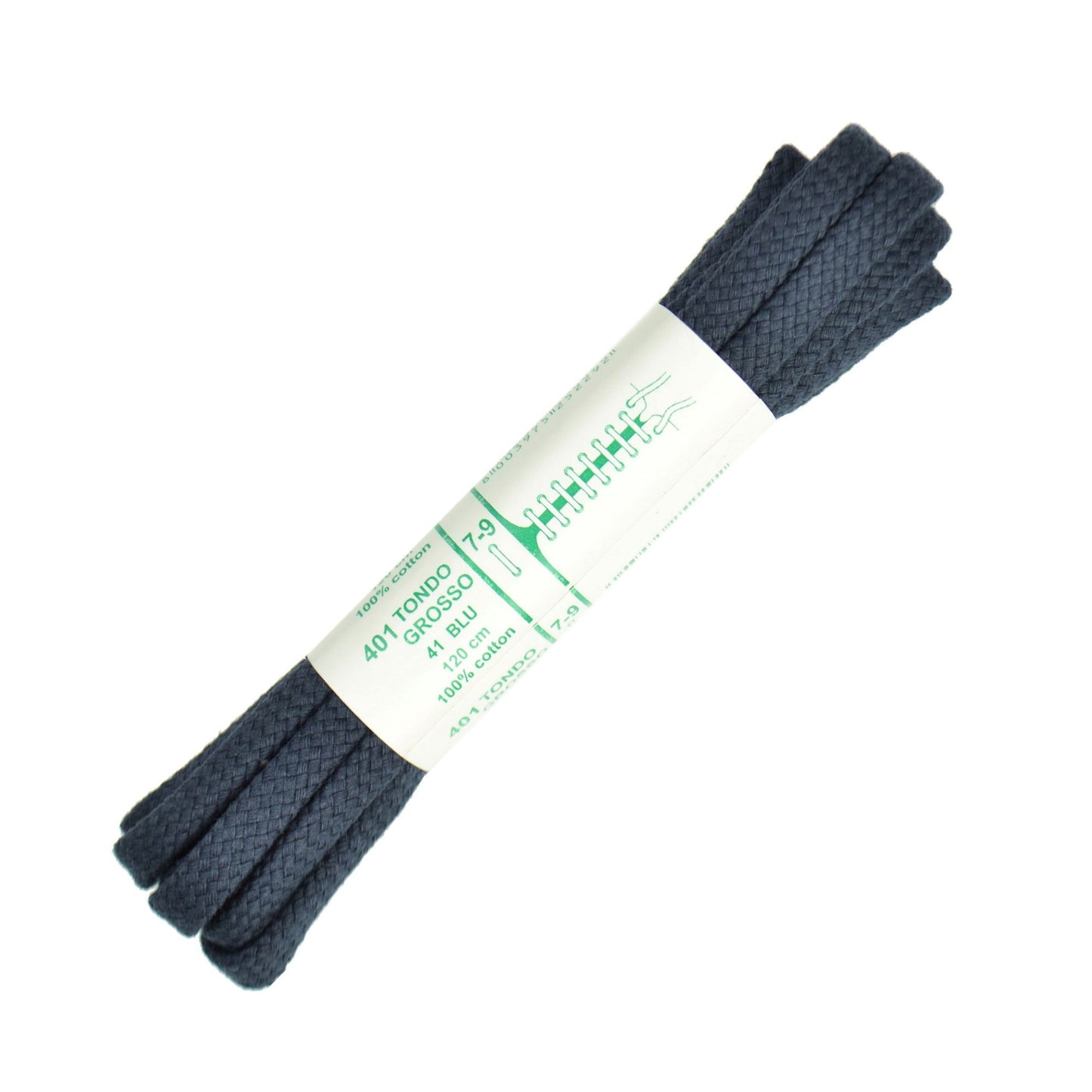 120cm Premium Cord Shoe Laces - Navy Blue 6mm