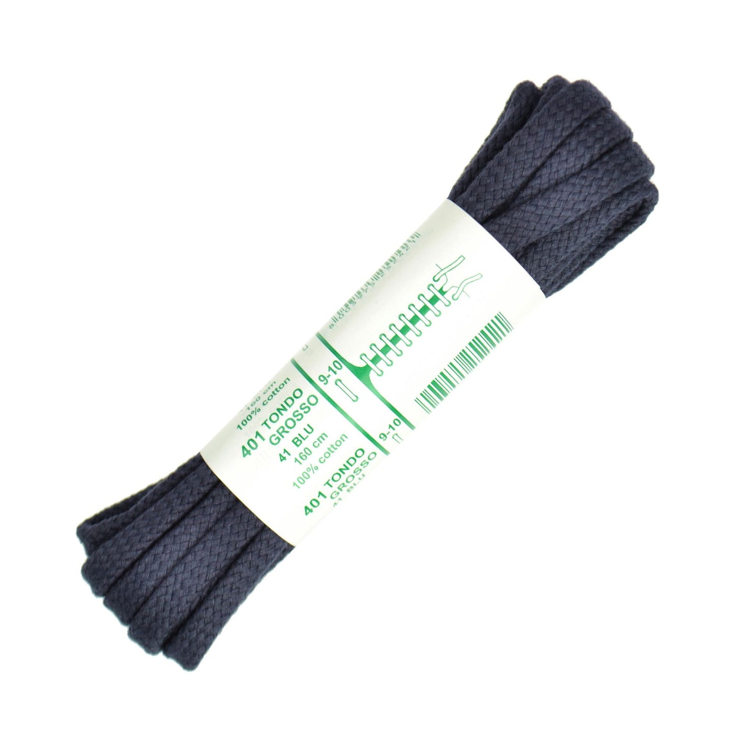 160cm Premium Cord Shoe Laces - Navy Blue 6mm